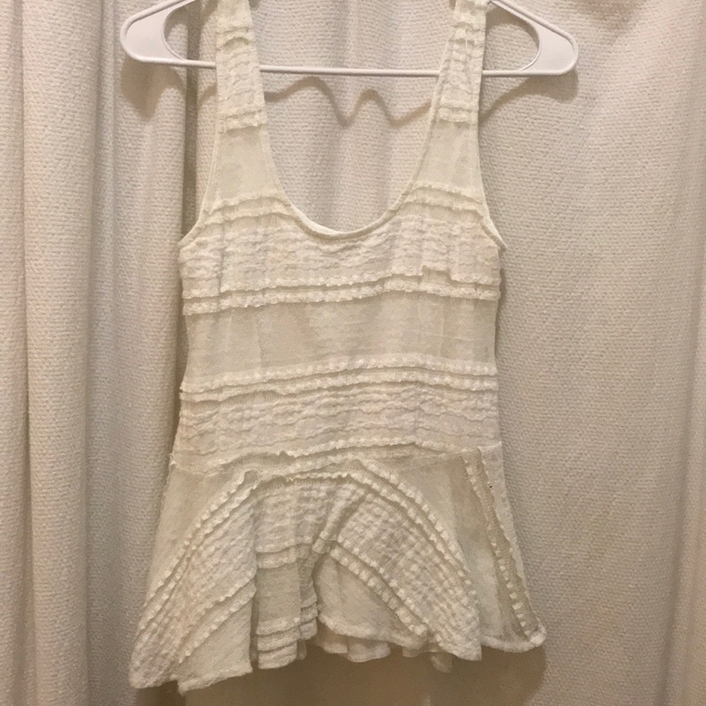 White feminine blouse